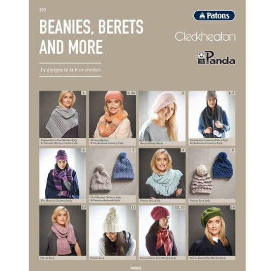 Patons Beanies, Berets and More