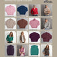 Women's Classic Knits featuring 5, 8 and 12 ply Yarn