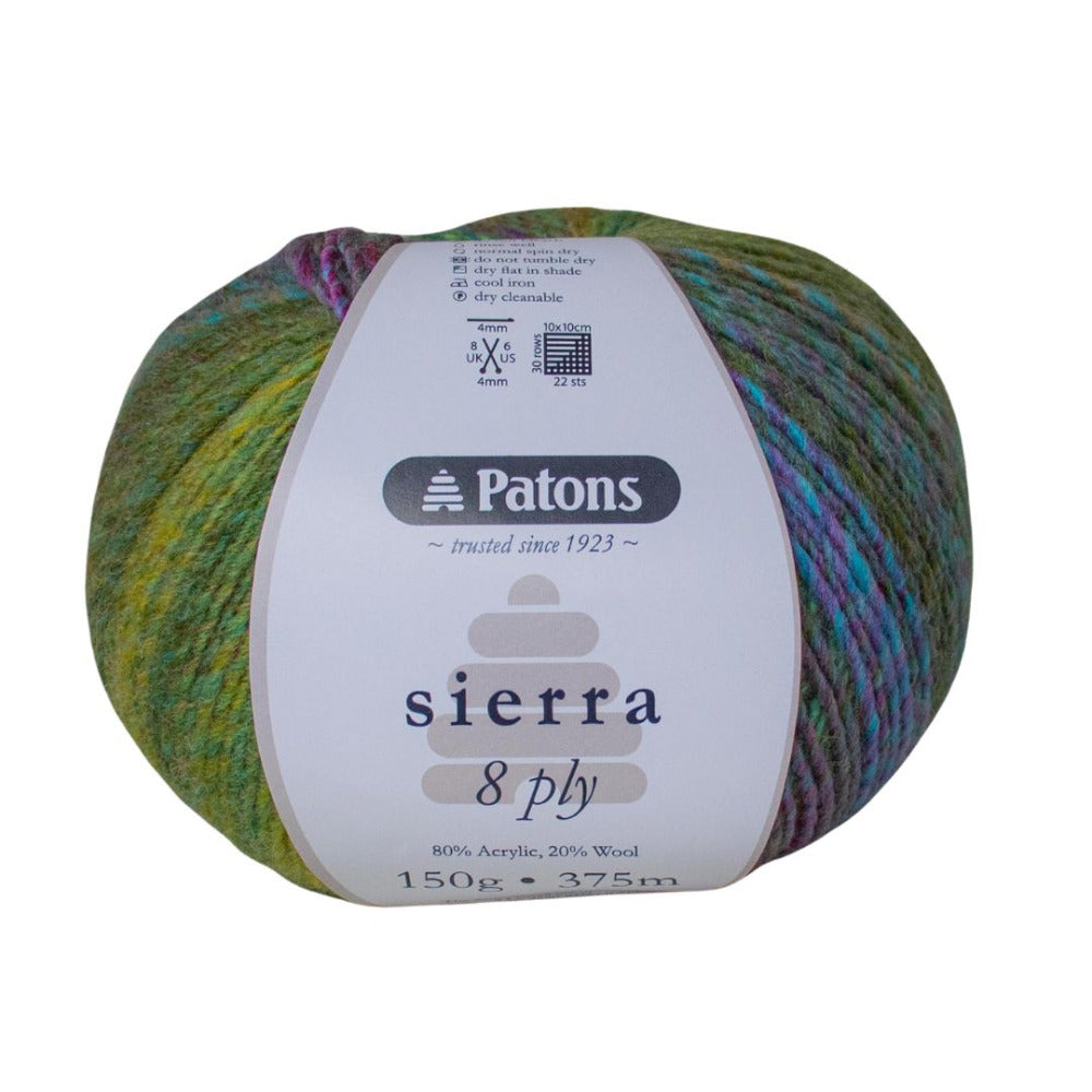 Patons Sierra 8 Ply 0841 Prairie