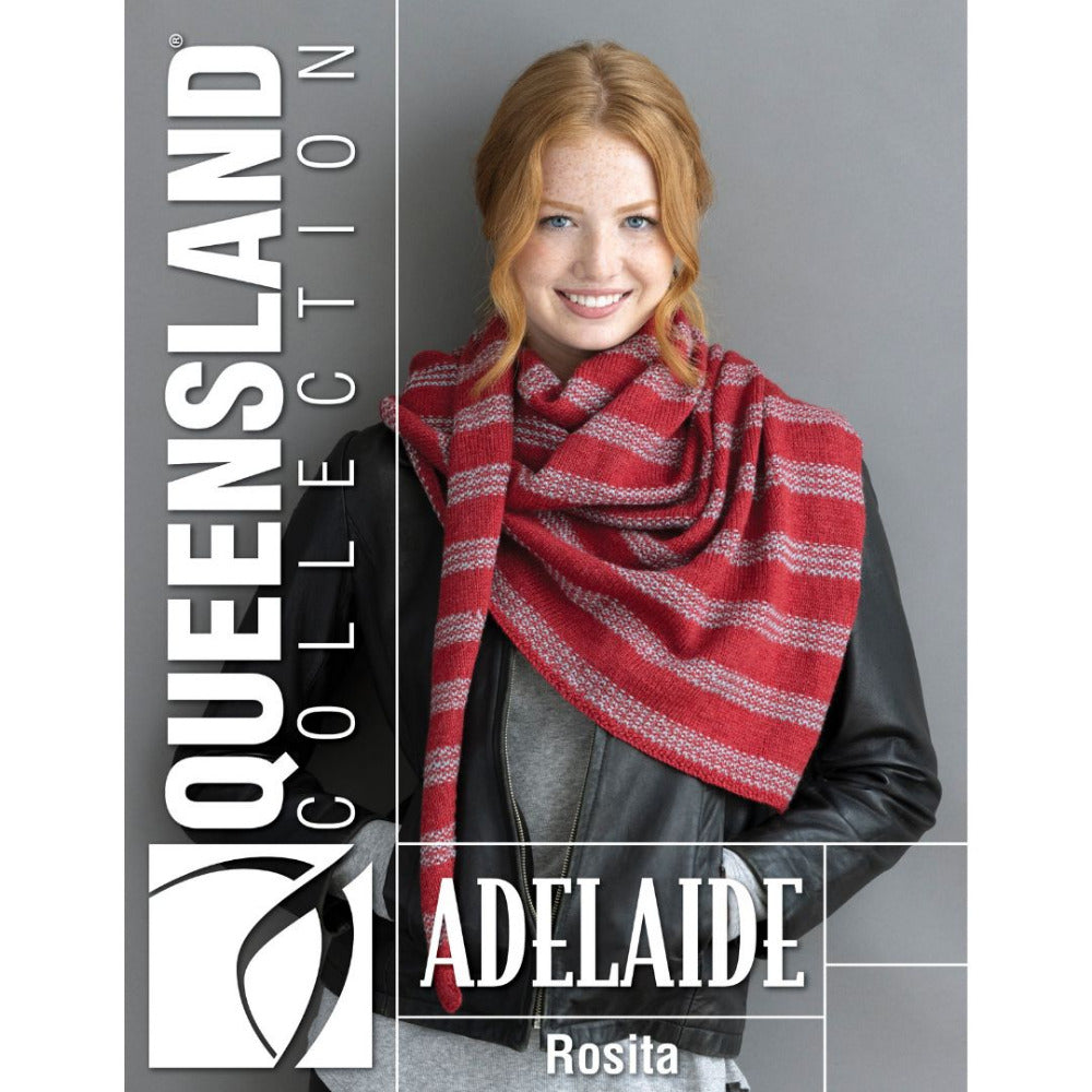 Rosita Shawl featuring Queensland Collection Adelaide