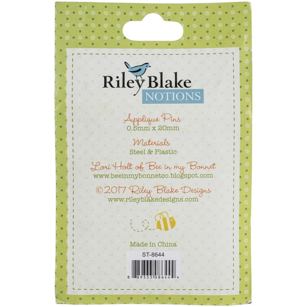 Riley Blake Applique Pretty Pins 250/Pkg