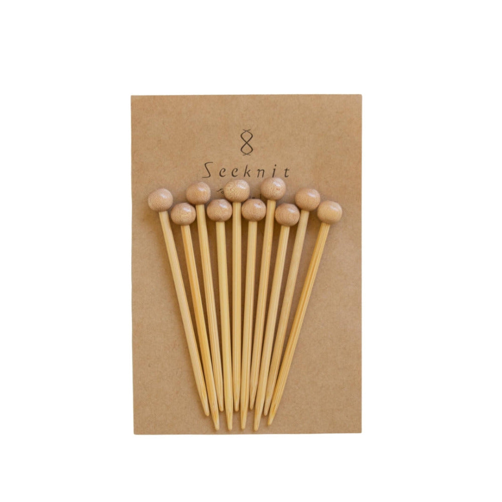 Seeknit Shirotake Bamboo Marking Pins