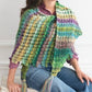 Timeless Noro: Crochet, Broomstick Lace Shawl