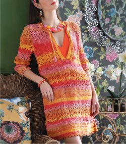 Timeless Noro: Crochet, Crochet Dress