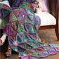 Timeless Noro: Crochet, Granny Quilt Afghan