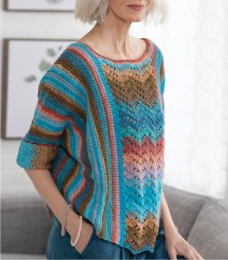 Timeless Noro: Crochet, Turquesa Topper