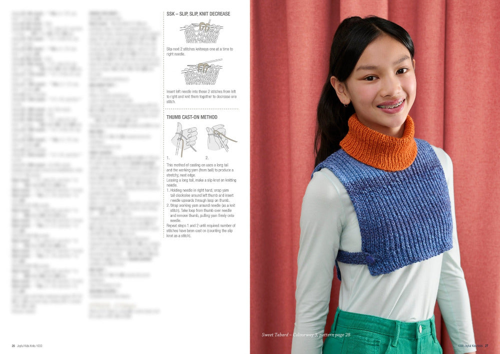 Joyful Kids Knits, 9 Colourful 8 ply Knitting Patterns