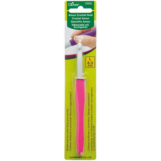 Clover 1049 Amour Crochet Hook 8mm