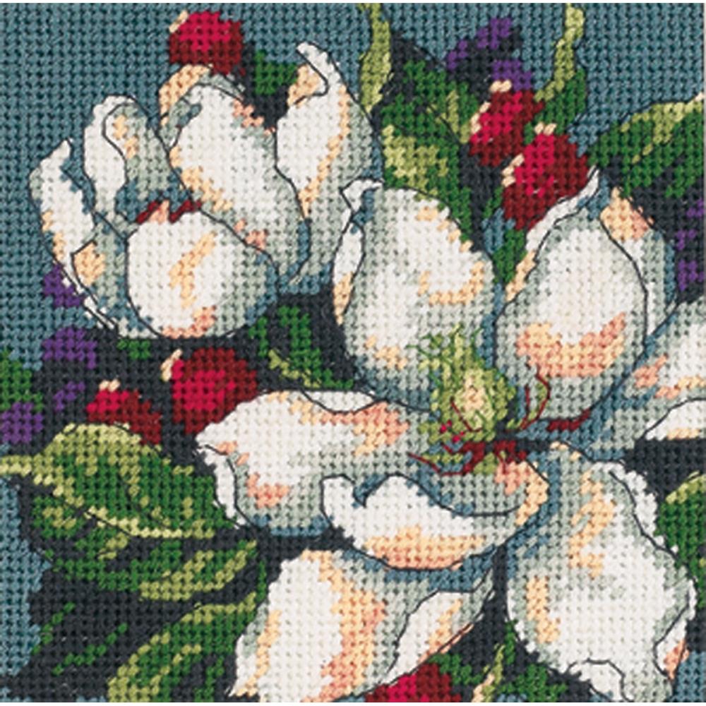 7217 Dimensions Magnolias Needlepoint Kit