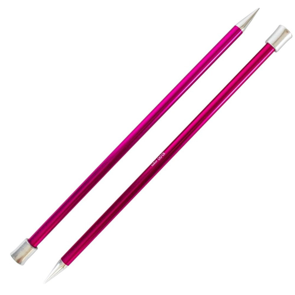 KnitPro Zing Single Point Straight Knitting Needles 10mm/30cm