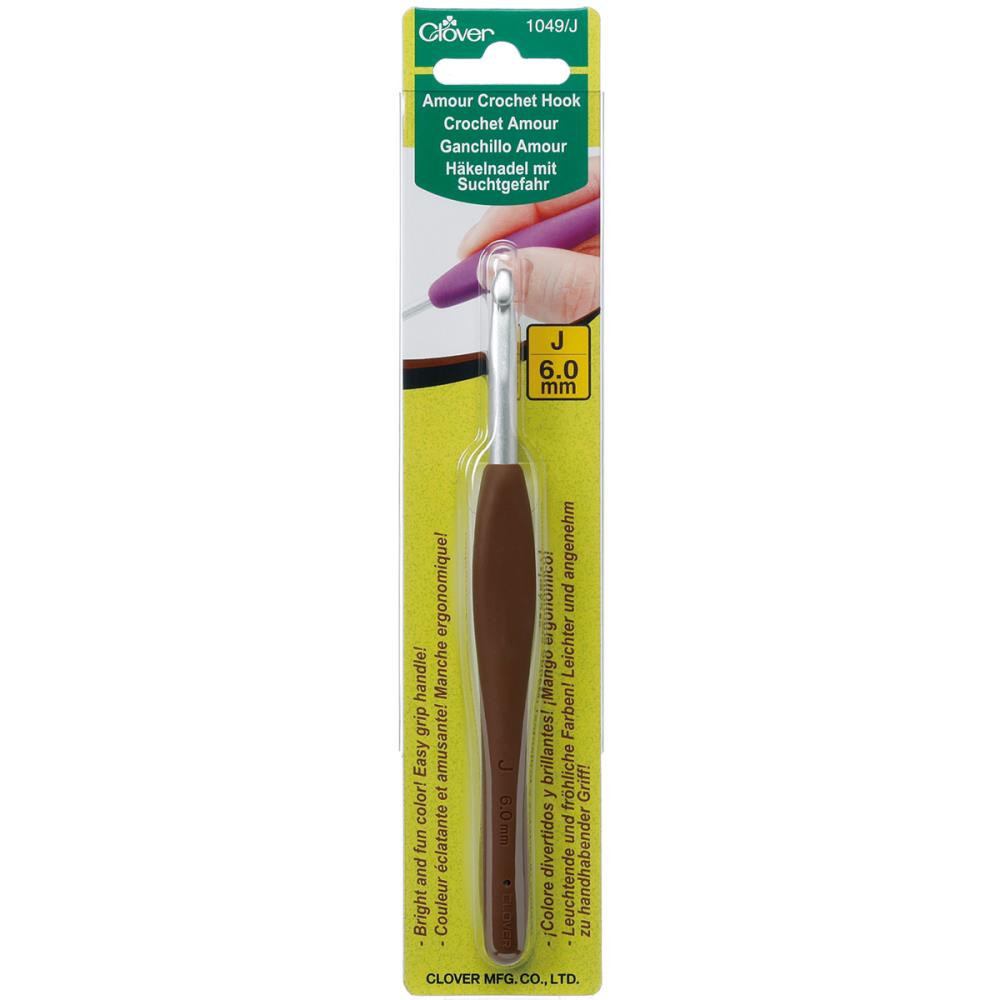 Clover 1049 Amour Crochet Hook 6mm