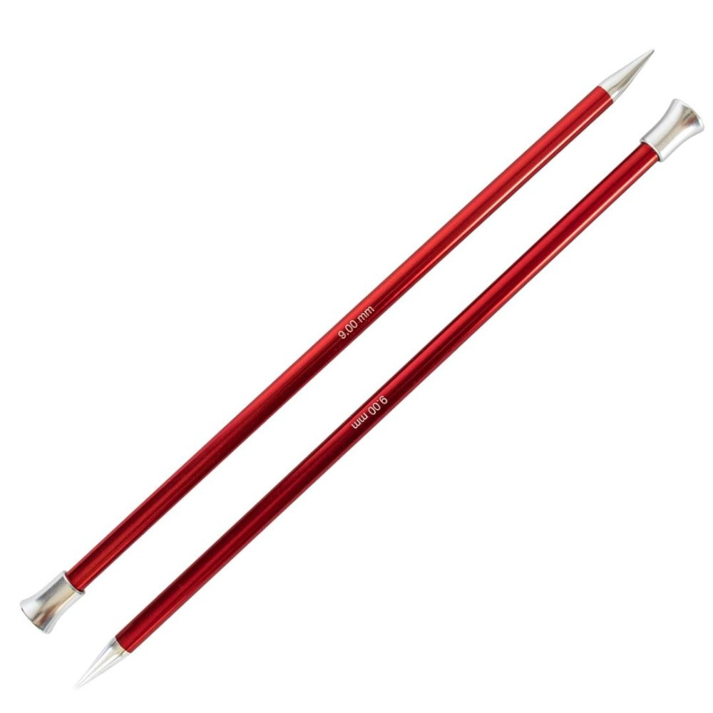 KnitPro Zing Single Point Straight Knitting Needle 9.0mm/30cm