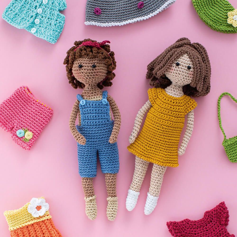 Schachenmayr Catania Amigurumi Box Dolls