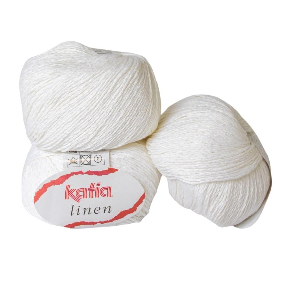 Katia Linen 01 White