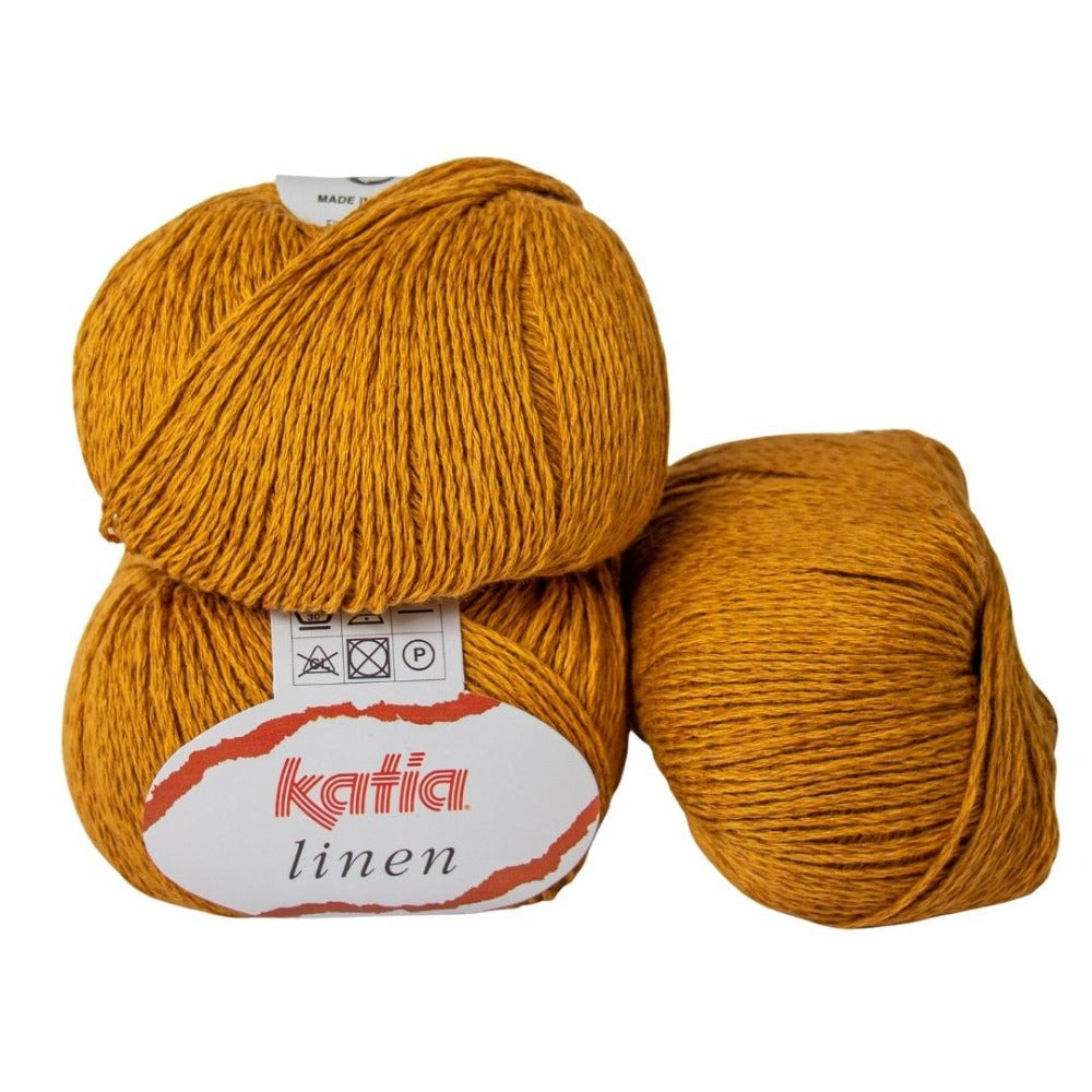 Katia Linen 26 Mustard