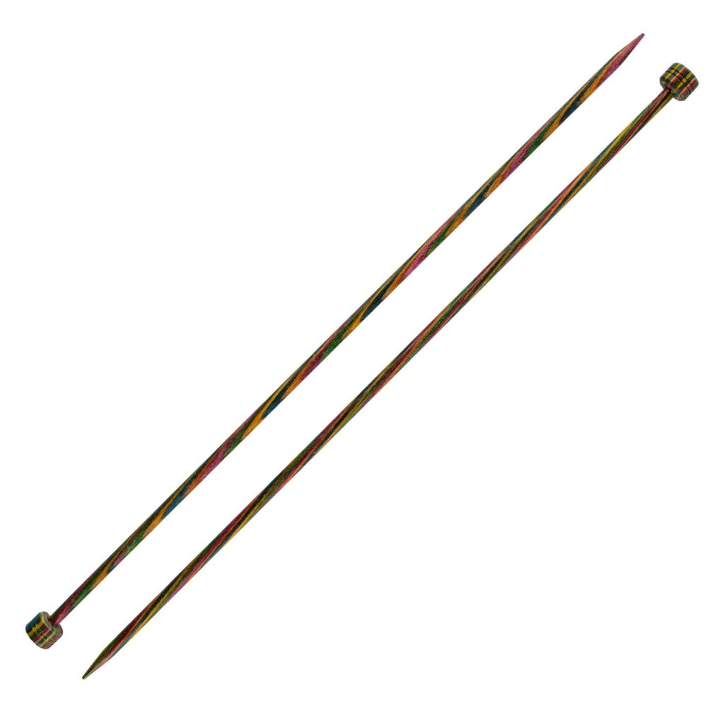 KnitPro Symfonie Single Point Straight Knitting Needles 4.5mm/30cm