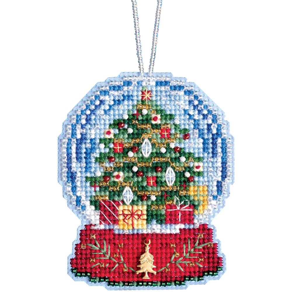 Mill Hill MH16-1936 Christmas Tree Globe Counted Cross Stitch Kit