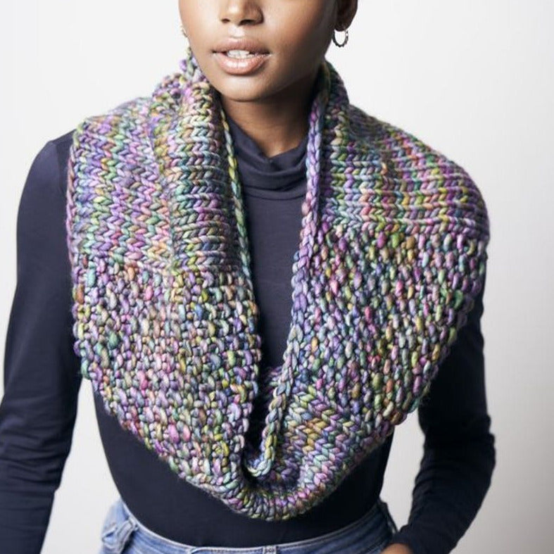 Malabrigo Book 19 "Rasta Studio Style" Flynn Chunky Snood