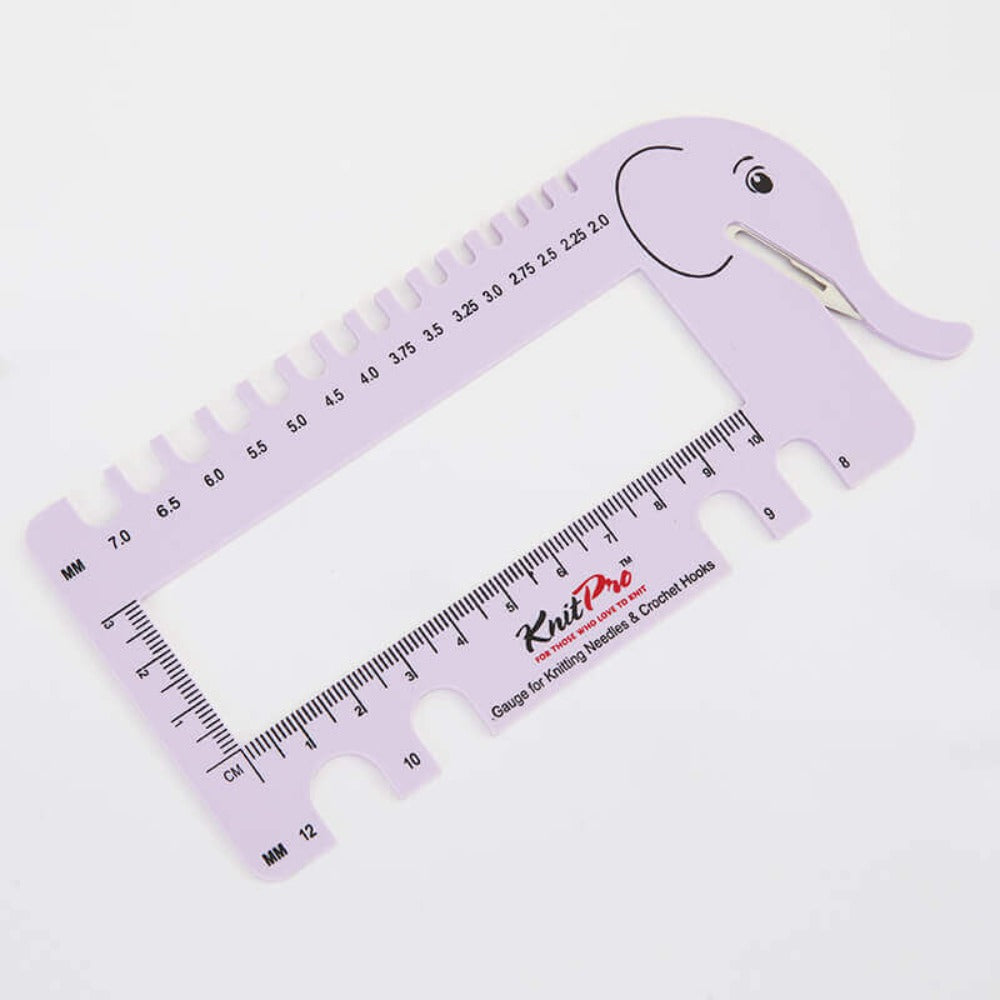 Knit Pro 10995 Knitting Needle and Crochet Hook View Sizer Lilac