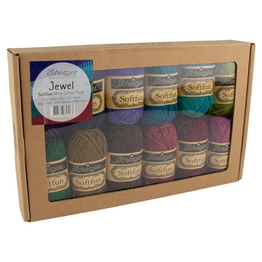 Scheepjes Softfun Colour Pack Jewel