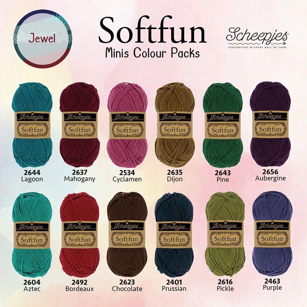 Scheepjes Softfun Colour Pack Jewel